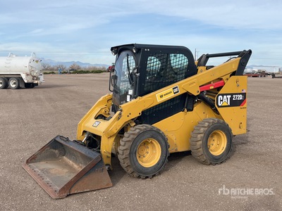 2016 Cat 272D2 Two-Speed を見 Skid-Steer Loader