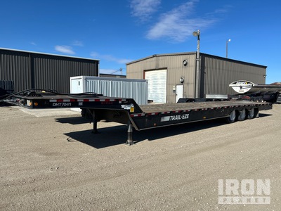 Trail-Eze DHT7048 48 ft T/A Remolque con Rampa Abatible Hidráulica