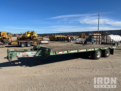 1999 Brooks Brothers 22 ft T/A Flatbed Trailer