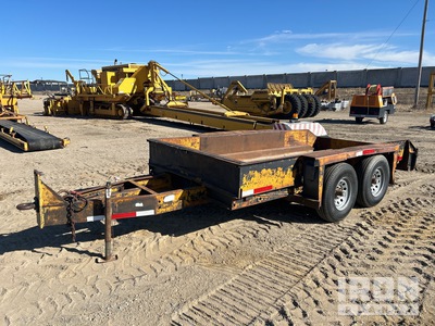 1980 13 ft T/A Homemade utility trailer Trailer utilitario