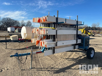 S/A Homemade Barricade Trailer