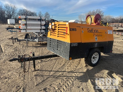 Sullivan D185PJD 185 cfm Mobile コンプレッサー