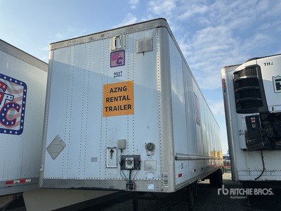 2011 Wabash 53 ft x 102 in T/A Van Trailer