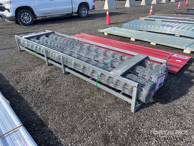 Quantity of 5.9 ft x 164 ft Hot-dip Galvanized Field Fencing (Unused)