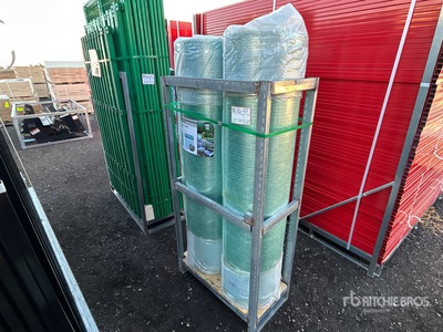 Quantity of (2) Clear Polycarbonate Sheet Roofing Panels 131 Ft X 4.9 Ft