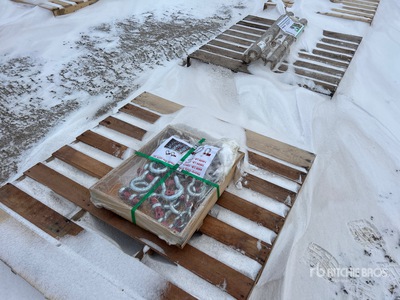 Quantity of (30) Heavy-Duty D-Ring Shackle Set Shackle (Unused)