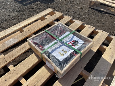 Quantity of Quantity of Heavy-Duty Ratchet Load Binders and Chains Set 20 ft Chains with G80 Hooks