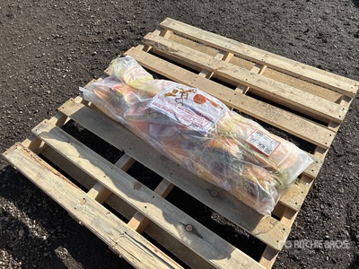 Quantity of (10) Yellow Heavy Duty Ratchet Straps 2.4 In X 33 Ft