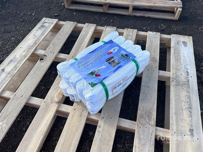 Quantity of (20) Heavy Duty Industrial Polyester Lifting Strap 1.2 In  x 9.8 Ft Sling