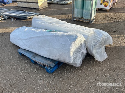Quantity of (2) Bubble Aluminum Foil Reflective Insulation W6.6'ft. x L164'ft.