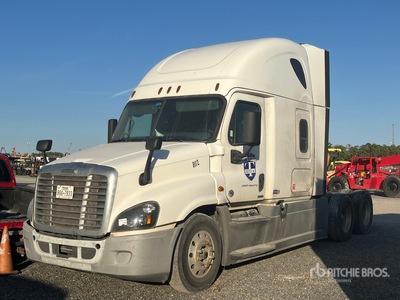 2018 Freightliner Cascadia 125 6x4 3- Achs Sattelzugmaschine mit Schlafkabine