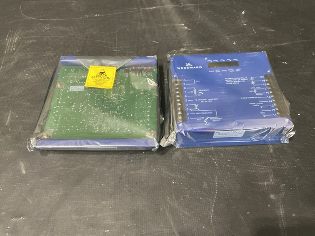 (2) Woodward 8270-1002 Diesel Engine Governors