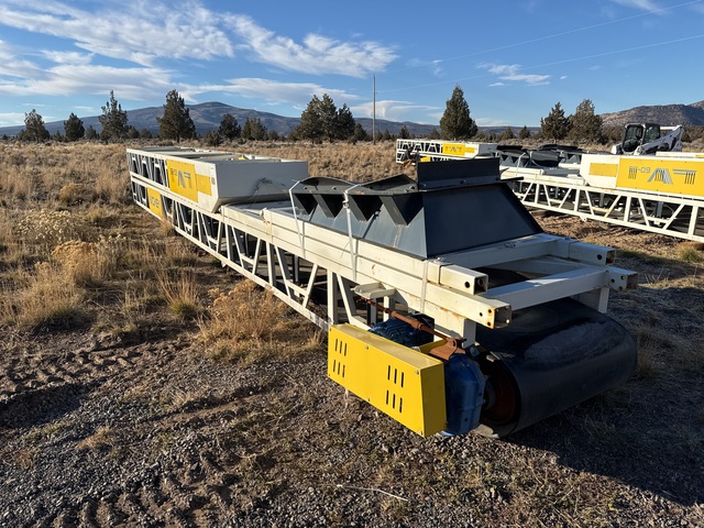 2024 Vickwest PRS36-60 36 in x 60 ft Portable Stacking Conveyor (Unused)