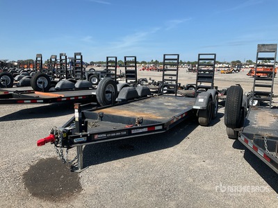 2019 MMDI 614SLTD 14 ft T/A Equipment Trailer