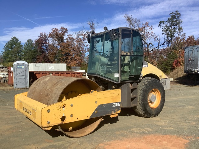 2009 (unverified) Volvo SD100D Smooth Drum Compactor 2009 (unverified) Volvo SD100D Smooth Drum Compactor