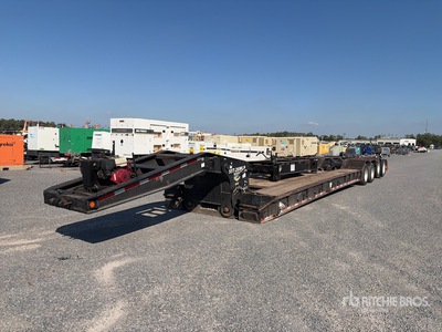2020 Brazos 55 ton Tri/A Lowboy Trailer
