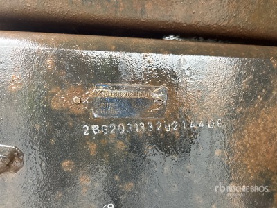 2002 Ubilt T/A End Dump Trailer