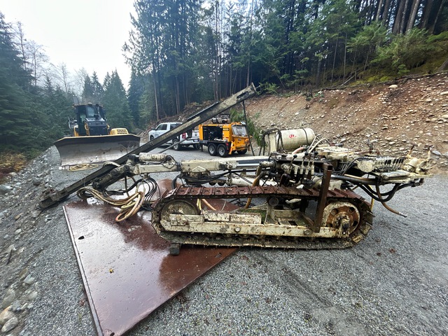 1995 Ingersoll Rand ECM350 Crawler Mounted Pnuematic Blasthole Drill