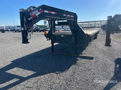 2015 PJ 40 ft T/A Gooseneck Remolque Portamaquinaria