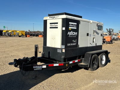 2016 Atlas Copco QAS90 72 kW Mobile Generator set
