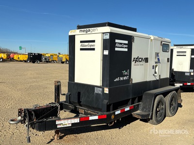 2016 Atlas Copco QAS90 72 kW Mobile Generator set