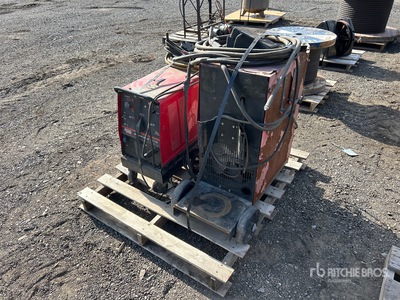 Quantity of (2) Pallets of Electric Welders Varios, equipamiento de soldadura