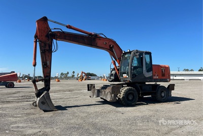 2010 Hitachi ZX190W-3DH Escavatore gommato
