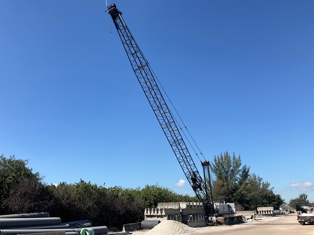 1999 (unverified) Terex/American HC150 150 ton Lattice-Boom Crawler Crane