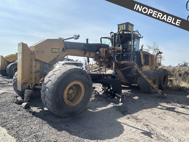 2013 Cat 16M Motor Grader (Inoperable)