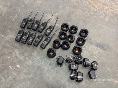 Quantity of (10) Motorola XTS2500 700/800 MHz Digital Portable Radios