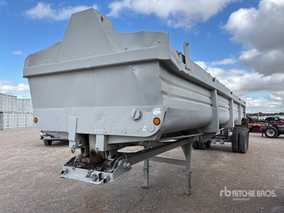 1988 Lufkin 38 ft T/A Frameless Remorque à benne basculante arrière