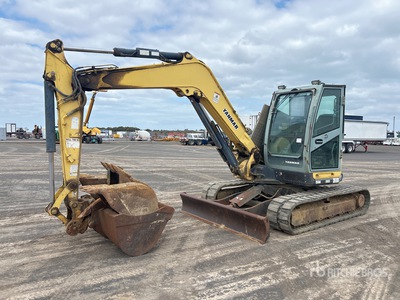 2012 Yanmar ViO80 250mm Digging Bucket, 550mm Digging Bucket, Vandal Guards Excavadora de Cadenas