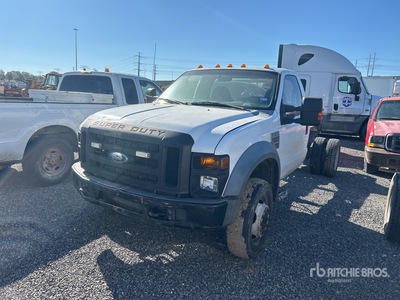2009 Ford F-550 XL 4x2 Cabine en chassis (Inoperable)