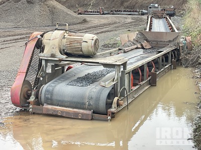 38 in x 19.8 ft Portable Transfer Taśmociąg