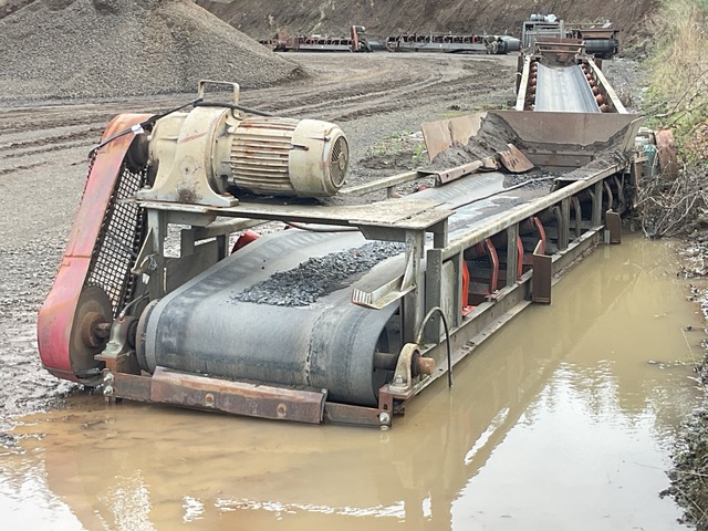 38 in x 20 ft Transfer Conveyor