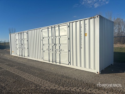 2025 40 ft High Cube Multi-Door Storage Container