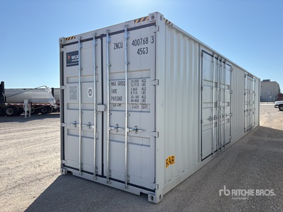 2025 40 ft High Cube Multi-Door Storage Container