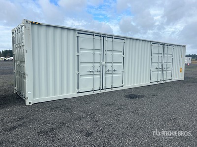 2025 40 ft High Cube Multi-Door Storage Container
