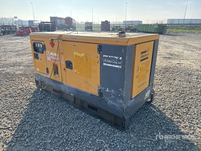 2015 Atlas Copco QAS40 40 kVA Generator Set