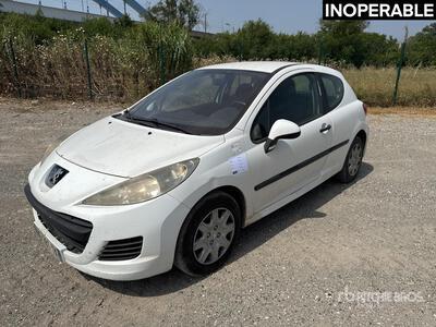 2011 Peugeot 207 Vehicule Utilitaire Cargo Van (Inoperable)