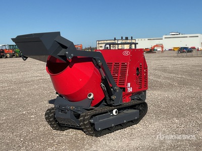 2025 Plus Power JV750 Mini Walk Behind Crawler Concrete Mixer (Unused)