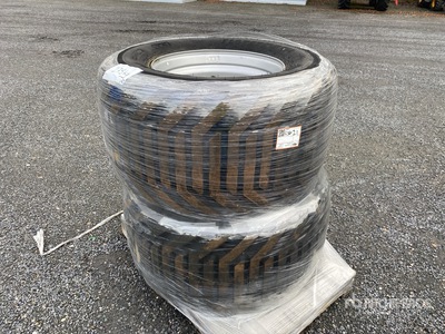 Quantity of (2) BKT 550/45-22.5 Wheels