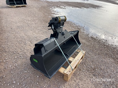 2025 Haener HHG2120-Morin-M1 1150 mm Hydraulic Tilting Ditch Excavator Bucket (Unused)