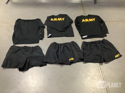 (306) Athlete's T-Shirts & (185) Pairs of Physical Fitness Trunks