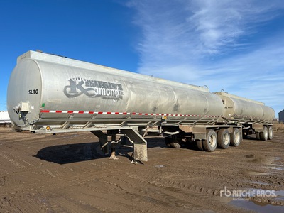 1988 Advance 34000 L Tri/A Super B-Train Lead Tanker Trailer