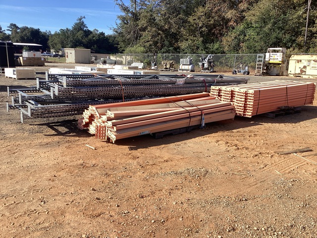 (3) Lots of Assorted Storage Rack Components