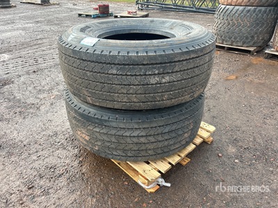 Quantity of (2) 425/65R22.5 Tires