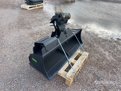 2025 Haener HHG2120-Morin-M1 1150 mm Hydraulic Tilting Ditch Excavator Bucket (Unused)