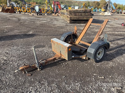 Pedestrian Roller Equipment Trailer