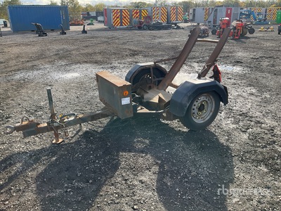 Pedestrian Roller Equipment Trailer